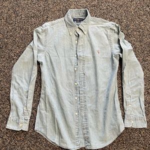 PRL - Slim Fit - Medium Denim Button down